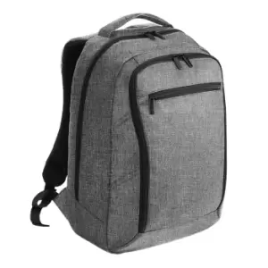 Quadra Executive Digital Backpack / Rucksack (One Size) (Grey Marl)