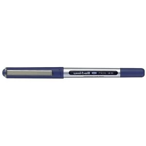 Uni Ball Eye Micro UB 150 Rollerball Pen Line 0.2mm Tip 0.5mm Blue 12 Pack