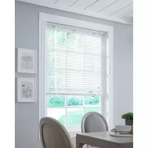 Little Black Book 50Mm Wood Venetian Blind White 065X130Cm