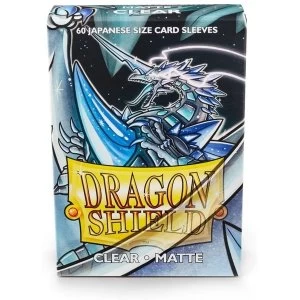 Dragon Shield Matte Clear Japanese size Card Sleeves - 60 Sleeves