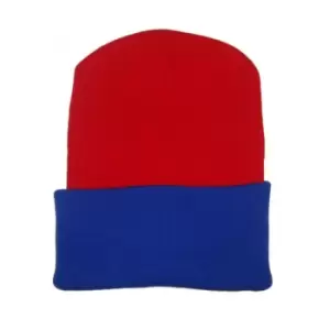 Carta Sport ZZ Bronx Beanie (One Size) (Red/Blue)