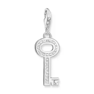 THOMAS SABO Silver CZ Key Charm