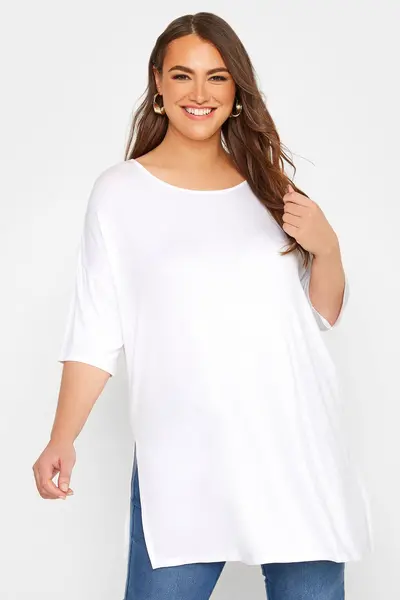 Yours Oversized T-Shirt White