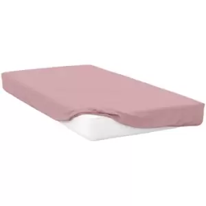 Belledorm 400 Thread Count Egyptian Cotton Extra Deep Fitted Sheet (Superking) (Blush) - Blush