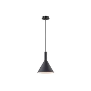 Cocktail 1 Light Small Dome Ceiling Pendant Black, E14