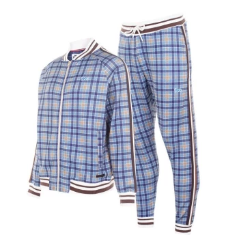 Lonsdale Gentlemen Tracksuit Mens - Navy Check