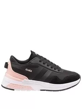 Gola Atomics, Black/White, Size 4, Women