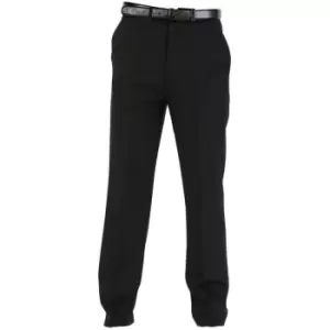 Absolute Apparel Polyester Workwear Trousers (32 inches long) (Black) - Black