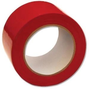 Floor Marking Tape 75mm x 33m Heavy Duty Red