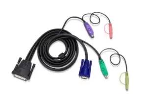 ATEN 2L-1701P KVM cable 1.8 m