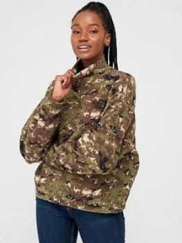 The North Face Polar Fleece - Camo , Camo, Size XS, Women