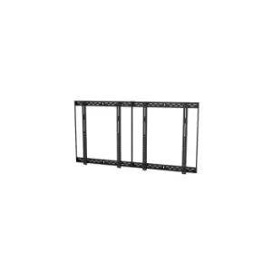 Peerless DS-VW655-2X2 55" Black flat panel wall mount