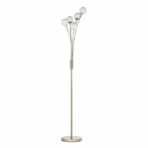 The Lighting and Interiors Gold Jackson Floor Lamp