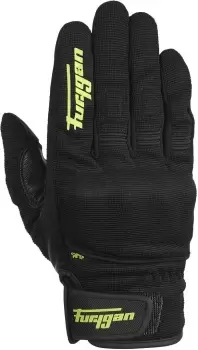 Furygan Jet D3O Motorcycle Gloves, black-green, Size 2XL, black-green, Size 2XL