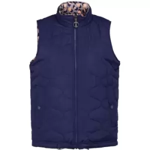 Barbour Printed Reversible Apia Gilet - Blue