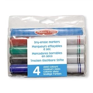 Melissa and Doug Dry Erase Marker Set set of 4