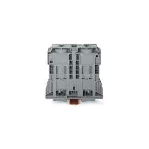 WAGO 285-1185 2 Conductor 353A Side Entry Through Terminal Block Grey