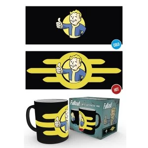 Fallout 4 Vault Boy Heat Change Mug