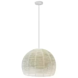 Cristal Record Lighting - Cristal Samar Pendant Lamp 1xE27 Rattan 36cm