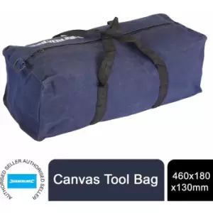 Tool Bag Canvas Heavy Duty With Handles 460 x 180 x 130mm TB50 - Silverline