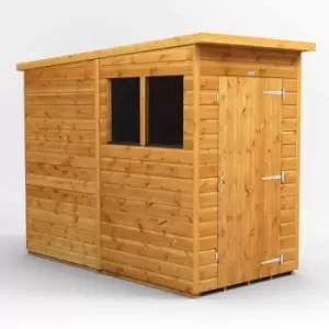 Power 4' X 8' Pent Garden Shed