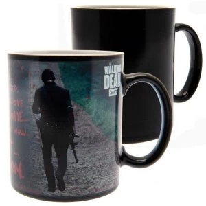 The Walking Dead Heat Changing Mug Quote