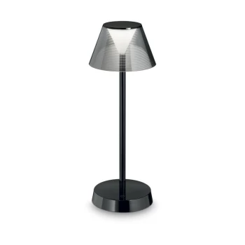 Ideal Lux LOLITA - Integrated LED Outdoor Table Lamp 1 Light Black 3000K IP44