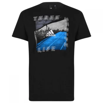 adidas adidas ID Photo T Shirt - BLACK