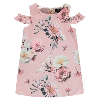 Firetrap Cold Shoulder Dress Baby Girls - Lotus Floral