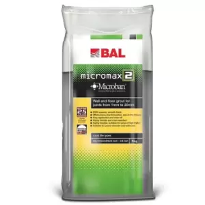 BAL - Micromax2 Grout for Walls & Floors - Smoke 5kg