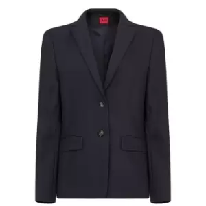 Hugo Shoulder Pad Jacket - Blue