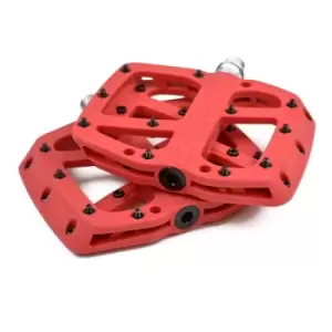 e*thirteen Base Flat Pedal Red 9/16"