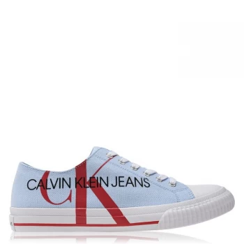 Calvin Klein Jeans Ivano Trainers - Blue/Red