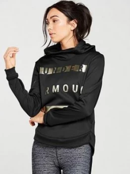 Urban Armor Gear Metallic Hoodie Black Size L Women