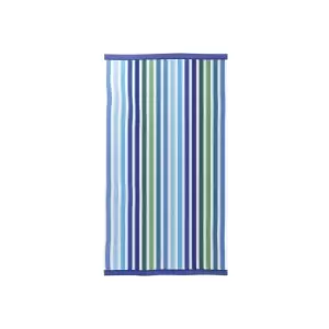 Helena Springfield Multi Stripe Hand Towel, Blue/Green