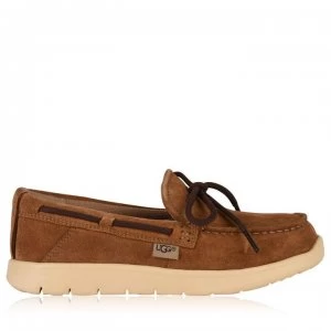 Ugg Girls Beach Moc Slip On Shoes - Chestnut