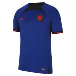 Nike Netherlands Away Shirt 2022 2023 Adults - Blue