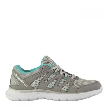 Karrimor Duma Junior Girls Running Shoes - Grey/Turq