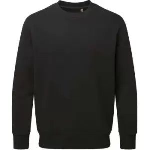 Anthem Unisex Adult Organic Sweatshirt (L) (Black)