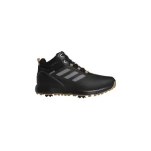 adidas S2G Mid-Cut Golf Shoes black/grey four/mesa - 10