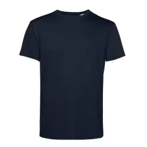 B&C Mens Organic E150 T-Shirt (XL) (Navy Blue)