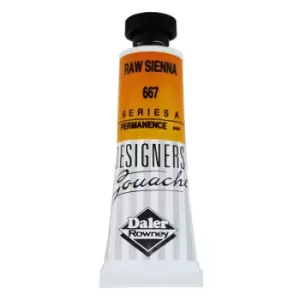 Daler-Rowney 136005667 Designers' Gouache Paint 15ml Raw Sienna