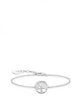 Thomas Sabo Sterling Silver Tree of Love Bracelet, Silver, Women