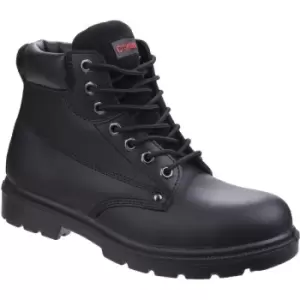 Centek Mens FS331 Classic Ankle S3 Lace Up Leather Safety Boots (8 UK) (Black)