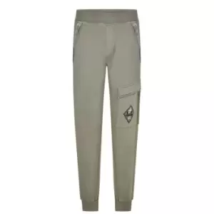 CP COMPANY Juniors Logo Jogging Pants - Green