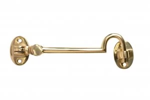 Wickes Cabin Hook - Brass 152mm