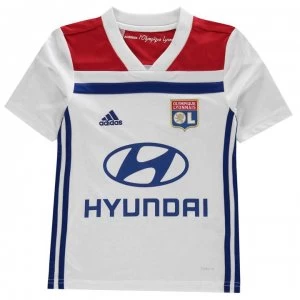 adidas Lyonnais Jersey Junior Boys - White/Red