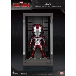 Iron Man 3 Mini Egg Attack Action Figure Hall of Armor Iron Man Mark V 8 cm