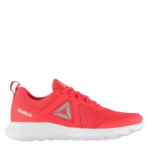 Reebok Quick Motion Ladies Trainers - Neon Red