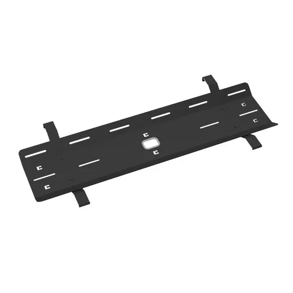 Double Drop Down Cable Tray and Bracket for Adapt and Fuze Desks 1600mm - Black